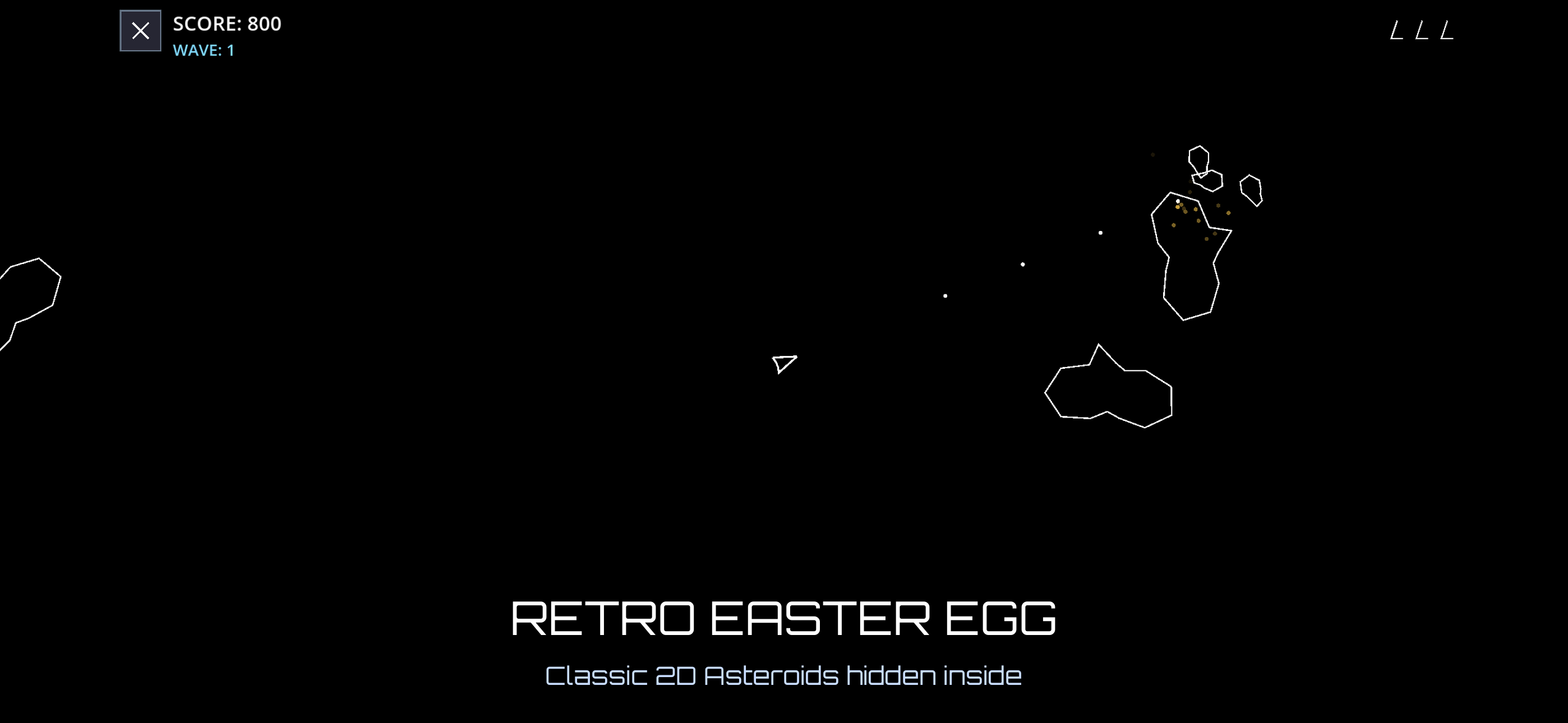 Retro easter egg